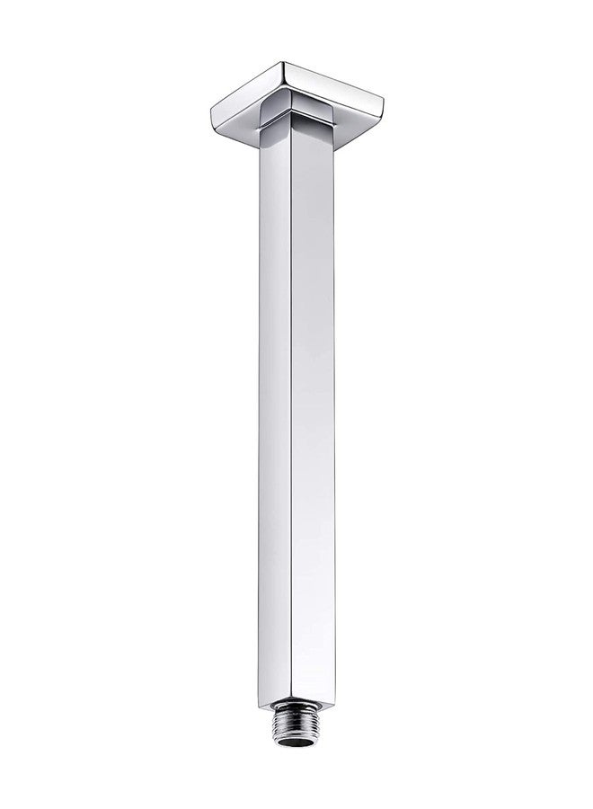 Ruhe® 8 Inches Premium Grade Stainless Steel Ceiling Square Shower Arm (Chrome Finish) - Image 1